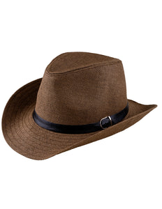 Funny Fashion Panama hoed bruin