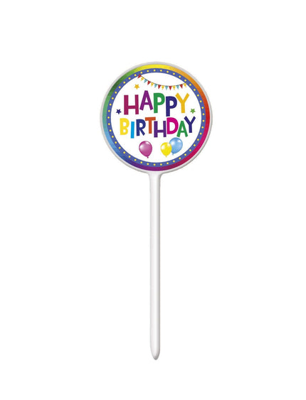 Funny Fashion Party prikkers Happy Birthday