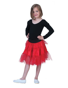Funny Fashion Petticoat rood Lili kind