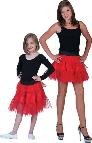 Funny Fashion Petticoat rood Lili kind