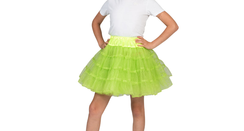 Funny Fashion Petticoat Sterre groen