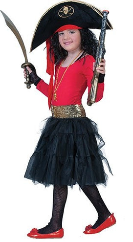 Funny Fashion Petticoat zwart Lili kind