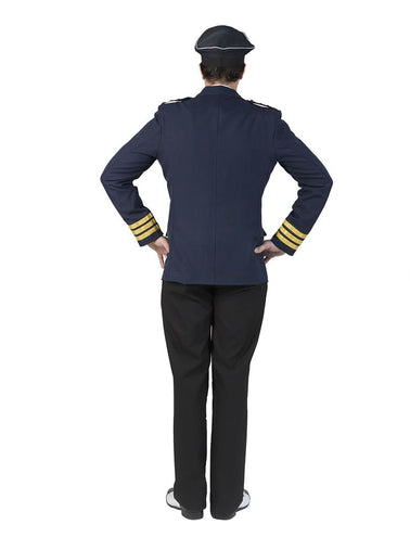 Funny Fashion Piloten pak  Peter heren