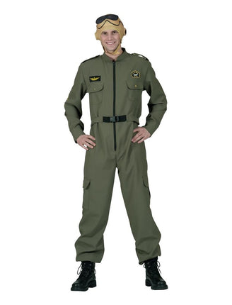 Funny Fashion Pilotenpak straaljager F16 heren