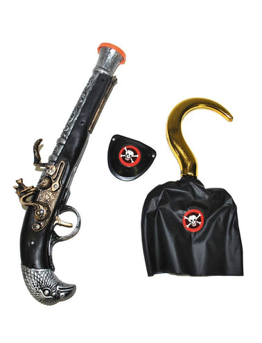 Funny Fashion Piraten set Willem 3-delig