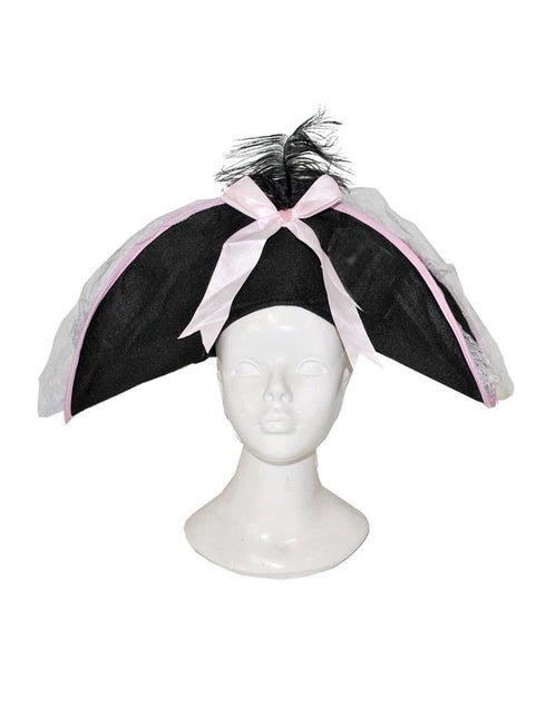Funny Fashion Piratenhoed Alexis met roze strik