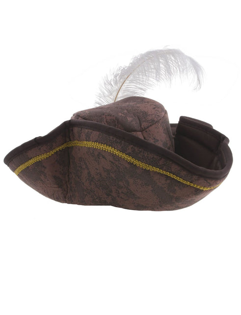 Funny Fashion Piratenhoed Stefan met veer