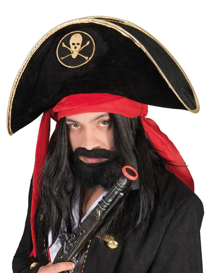 Funny Fashion Piratenhoed stof