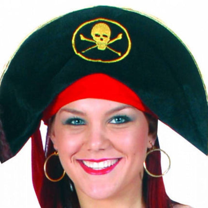 Funny Fashion Piratenhoed stof