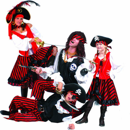 Funny Fashion Piratenpak Jerry heren