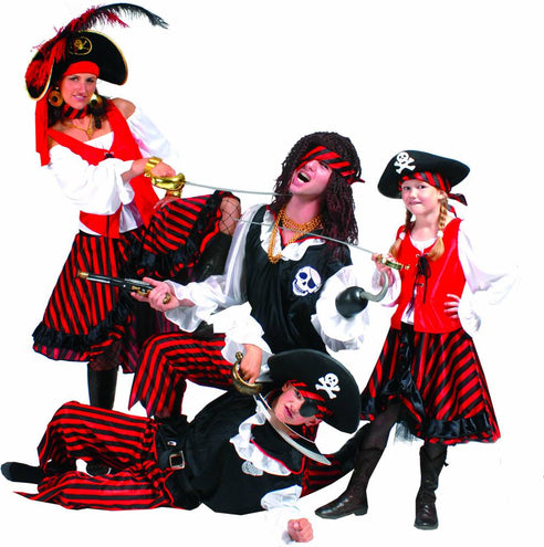 Funny Fashion Piratenpak Jerry heren