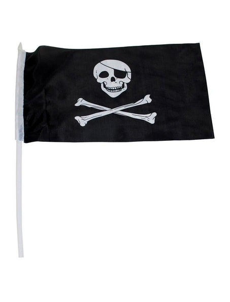 Funny Fashion Piratenvlag  met stok
