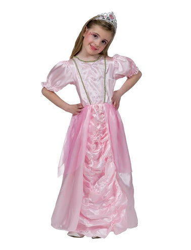 Funny Fashion Prinsessenjurk roze Mary kind
