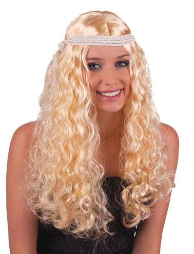 Funny Fashion Pruik engel blond