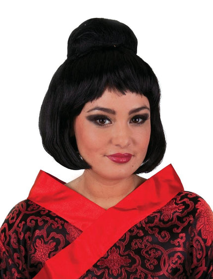 Funny Fashion Pruik Geisha Waho