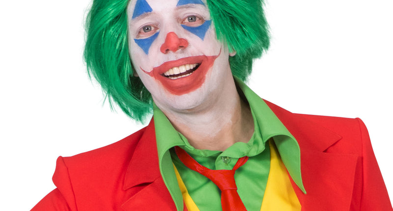 Funny Fashion Pruik Joker groen