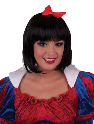 Funny Fashion Pruik lief Sneeuwwitje