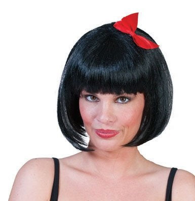 Funny Fashion Pruik lief Sneeuwwitje