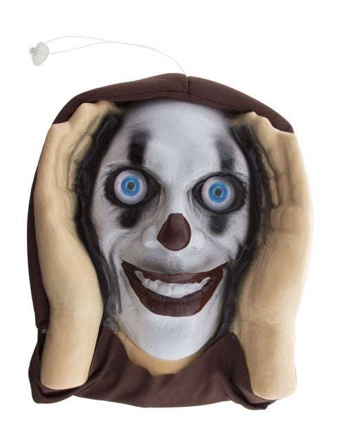 Funny Fashion Raamdecoratie horror cl;own