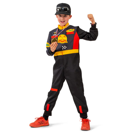Funny Fashion Race kostuum Formule kind
