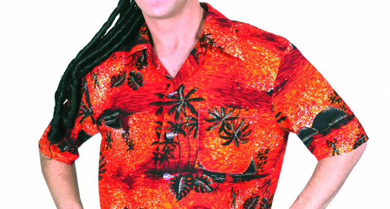 Funny Fashion Rastamuts met haar