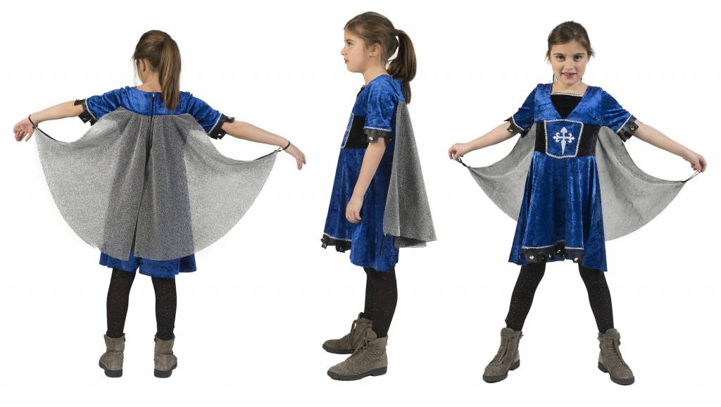 Funny Fashion Ridder kostuum Titiana meisje