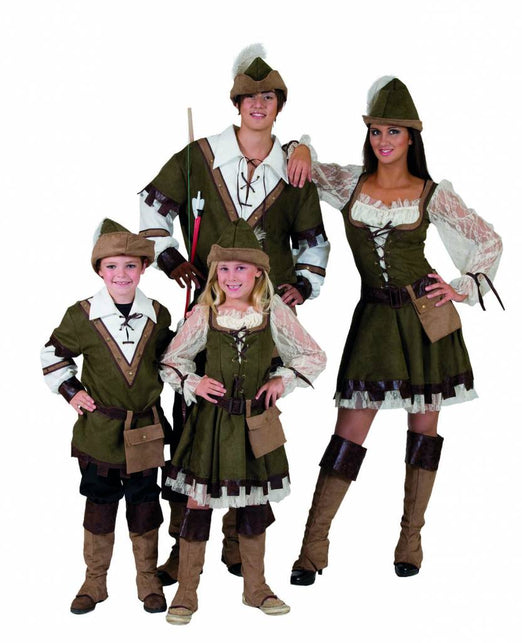 Funny Fashion Robinhood pak voor dames