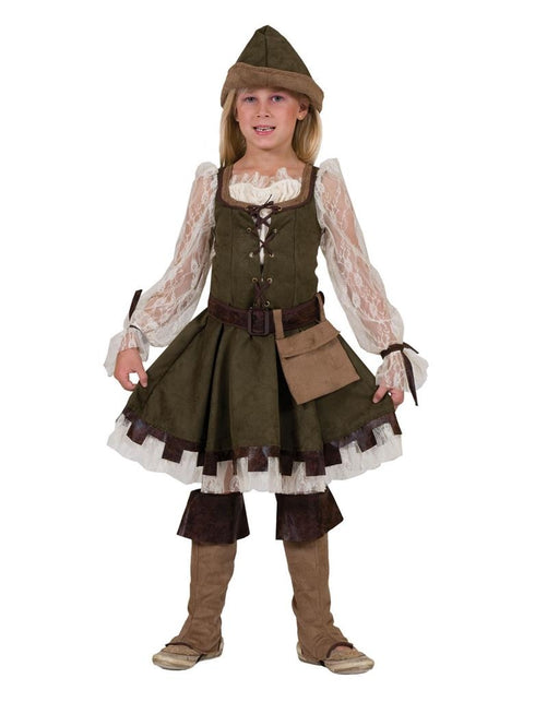 Funny Fashion Robinhood pak voor meisjes