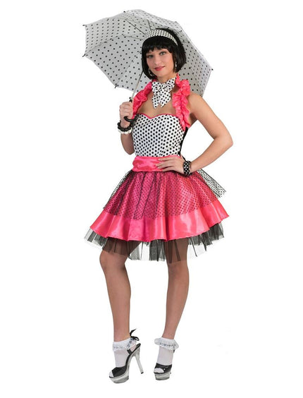 Funny Fashion Rock'n Roll jurk roze