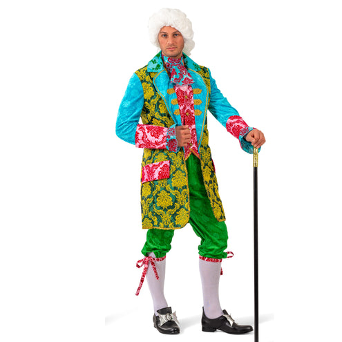 Funny Fashion Rococo kleurrijke Christian