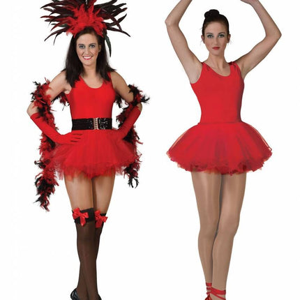 Funny Fashion Rode ballerina jurkjes