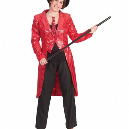 Funny Fashion Rode slipjas deluxe