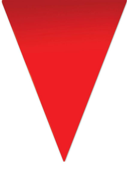 Funny Fashion Rode vlaggenlijn slinger 5mtr.