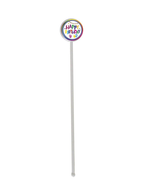Funny Fashion Roerstokjes Happy Birthday