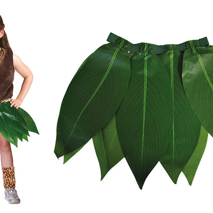 Funny Fashion Rok met bladeren kinderen