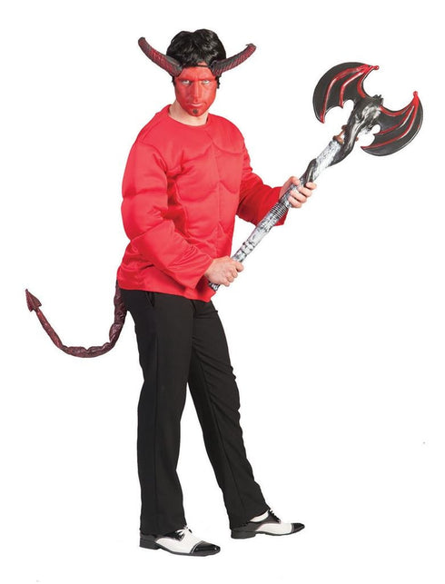 Funny Fashion Rood spierballen shirt volwassenen