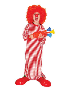 Funny Fashion Rood-wit gestreepte clowns badpakken