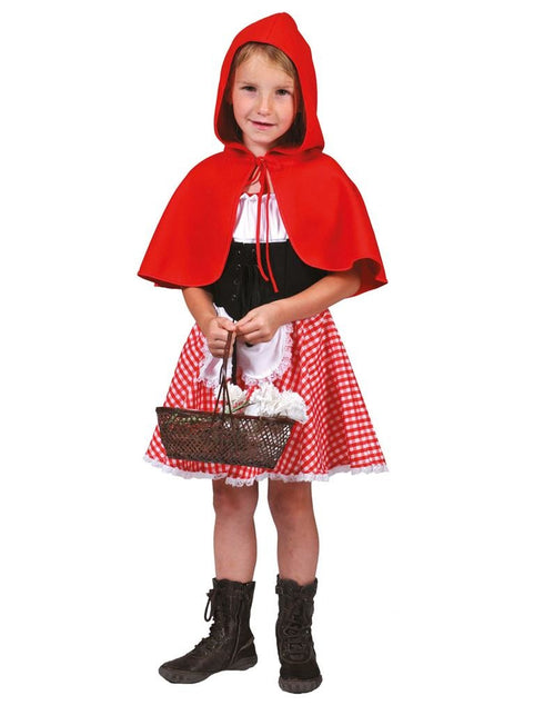 Funny Fashion Roodkapje pak meisjes