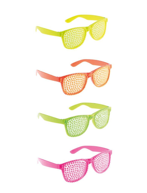 Funny Fashion Roze bril met diamanten