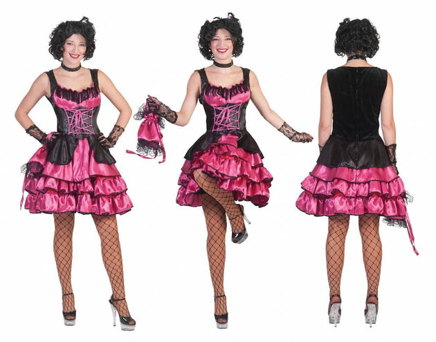 Funny Fashion Roze Can Can jurkjes voor party's