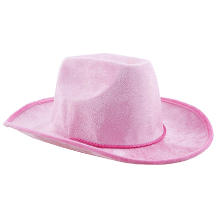 Funny Fashion Roze cowboyhoed