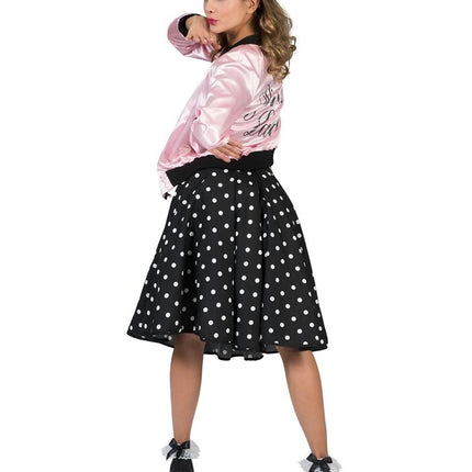 Funny Fashion Roze Grease jasje Pink lady