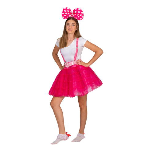 Funny Fashion Roze petticoat Noor dames