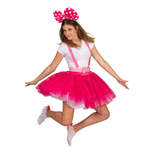 Funny Fashion Roze petticoat Noor dames