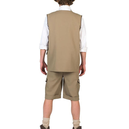 Funny Fashion Safari kostuum man