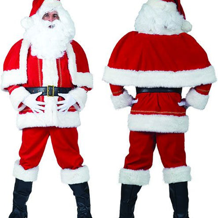 Funny Fashion Santa Claus kerstmanpak