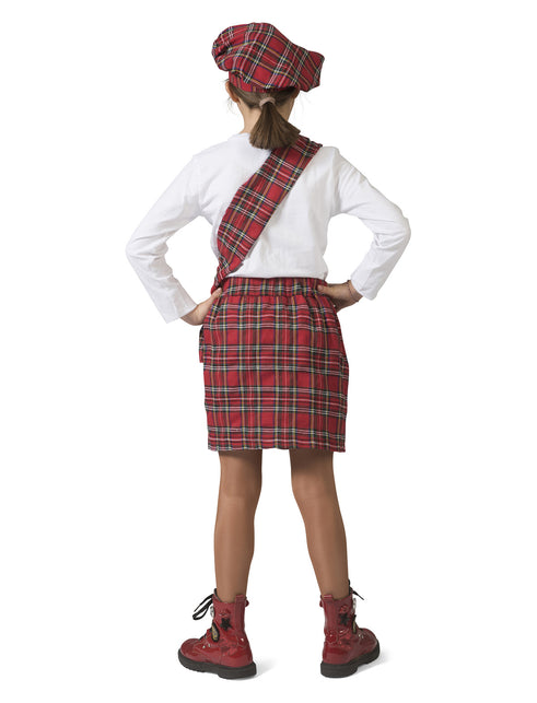 Funny Fashion Schotse kilt kostuum Suzy kinderen