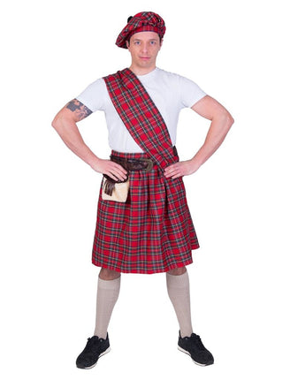 Funny Fashion Schotse kilt pak Colin heren