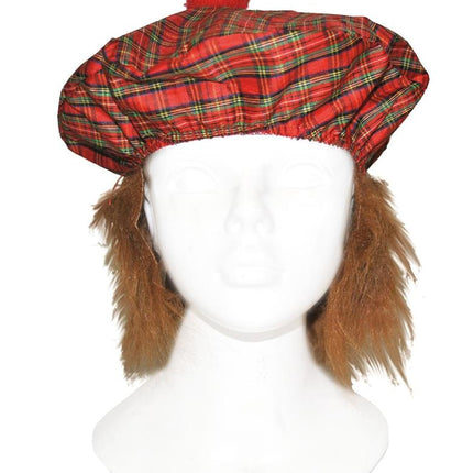 Funny Fashion Schotse muts Scott met haar