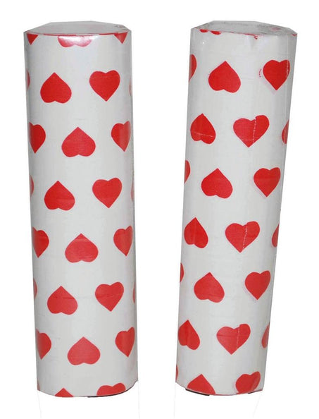 Funny Fashion Serpetines met rode hartjes